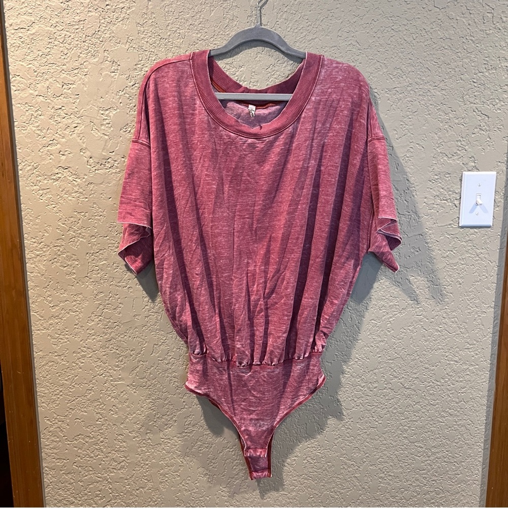 Free People Tshirt Bodysuit